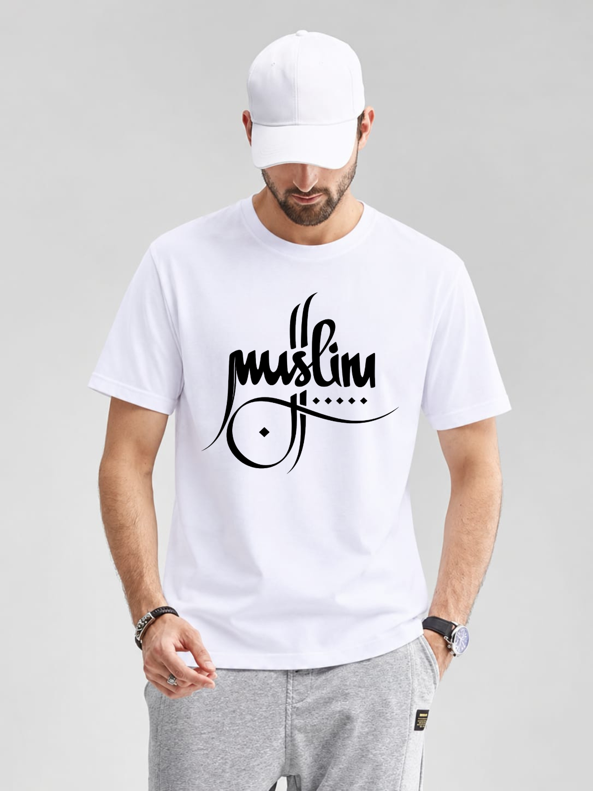 CALL ME MUSLIM — Faith Identity Oversized T-Shirt