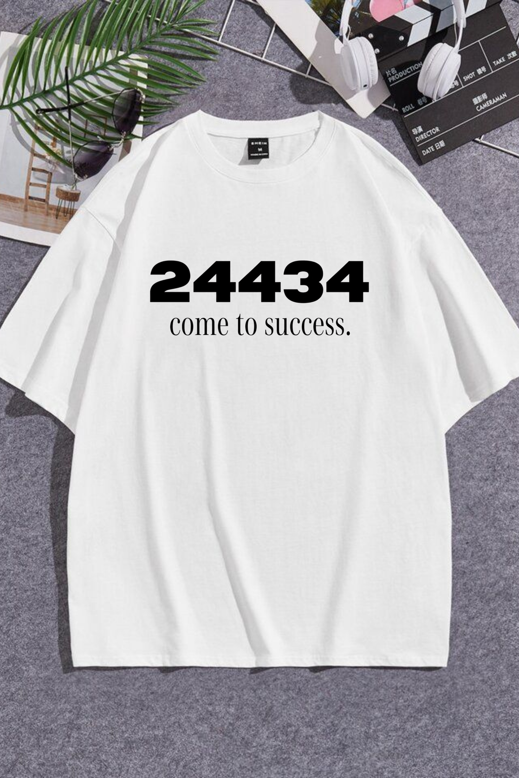 24434 – Come to Success | Premium Oversized T-Shirt