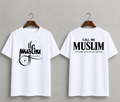 CALL ME MUSLIM — Faith Identity Oversized T-Shirt