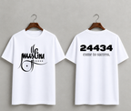 Deen Bazar Muslim Calligraphy White T-Shirt – 24434 Come to Success Islamic Graphic Tee