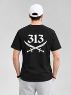 313 — Legacy & Courage Oversized T-Shirt