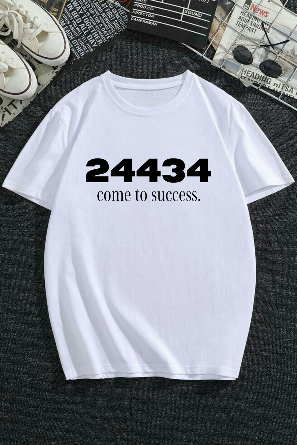 24434 – Come to Success | Premium Oversized T-Shirt