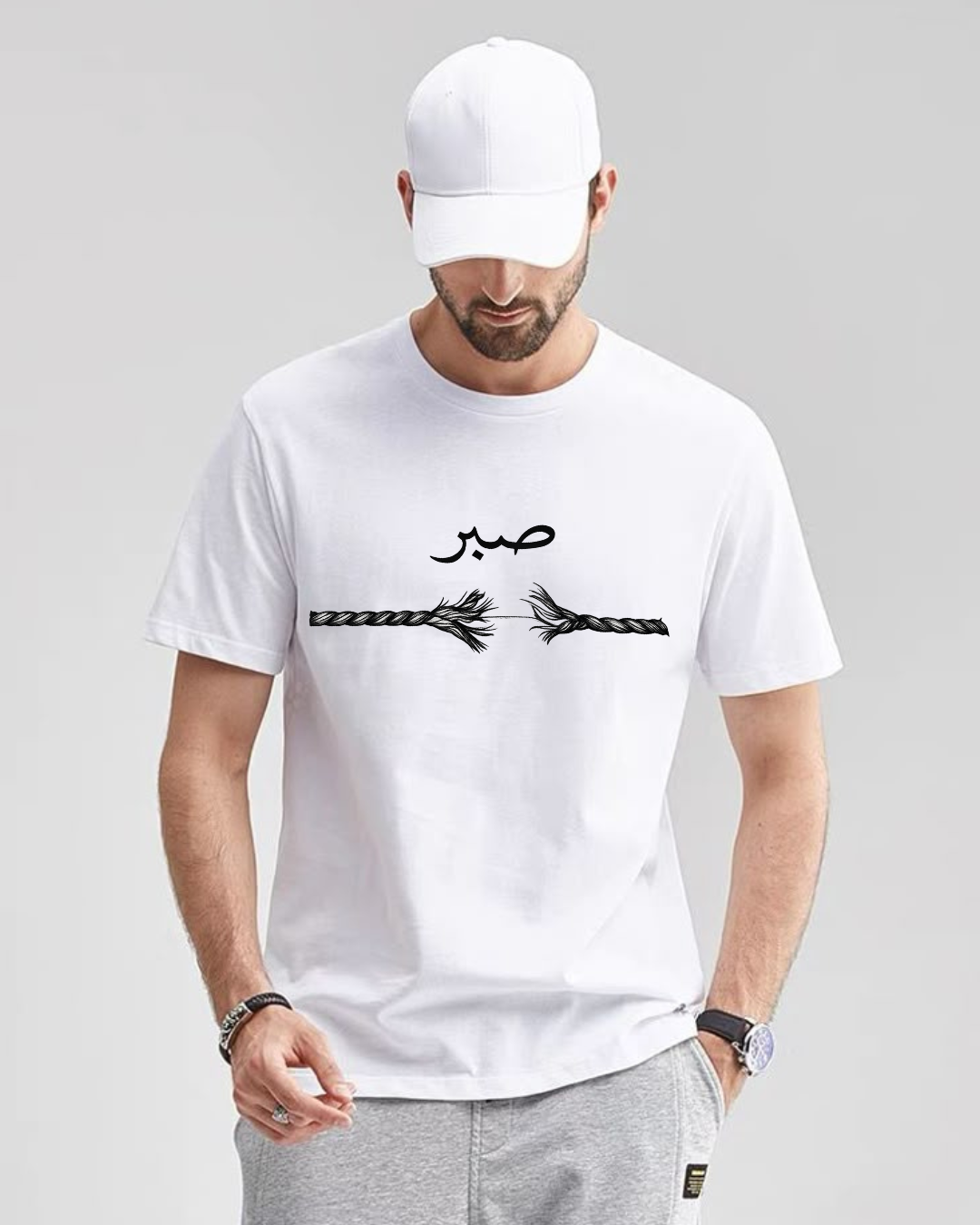 Sabr Premium Oversized T-Shirt | 210 GSM | 100% Cotton