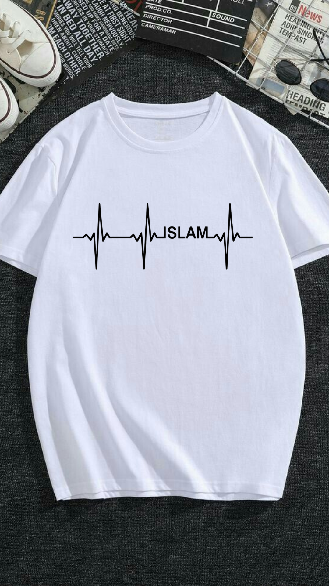 Heartbeat of Islam – Premium Oversized T-Shirt