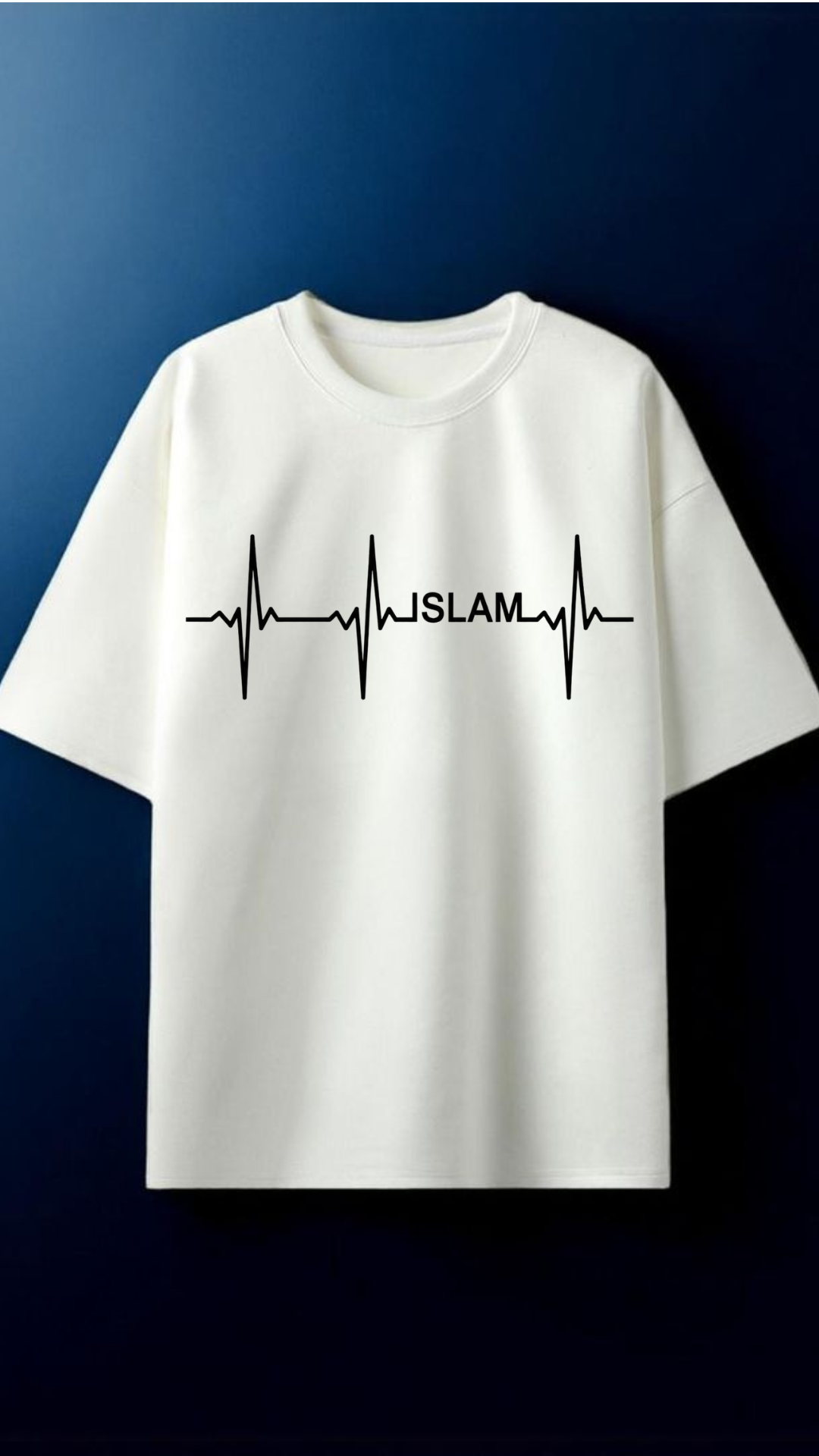 Heartbeat of Islam – Premium Oversized T-Shirt