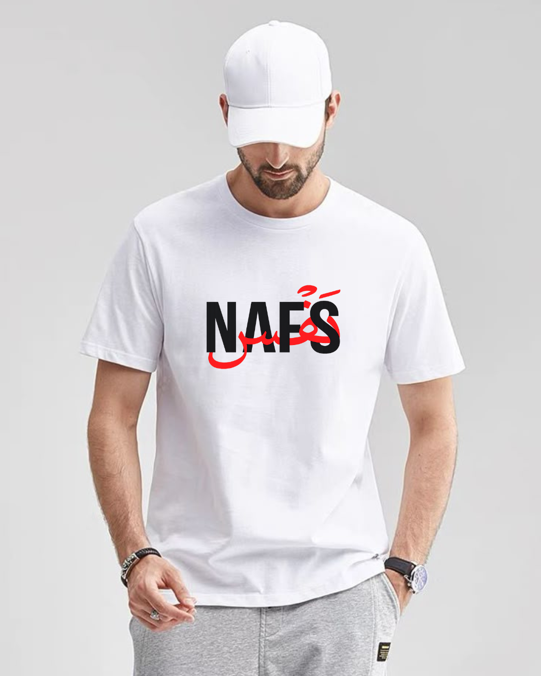 NAFS Premium Oversized T-Shirt | 210 GSM | 100% Cotton