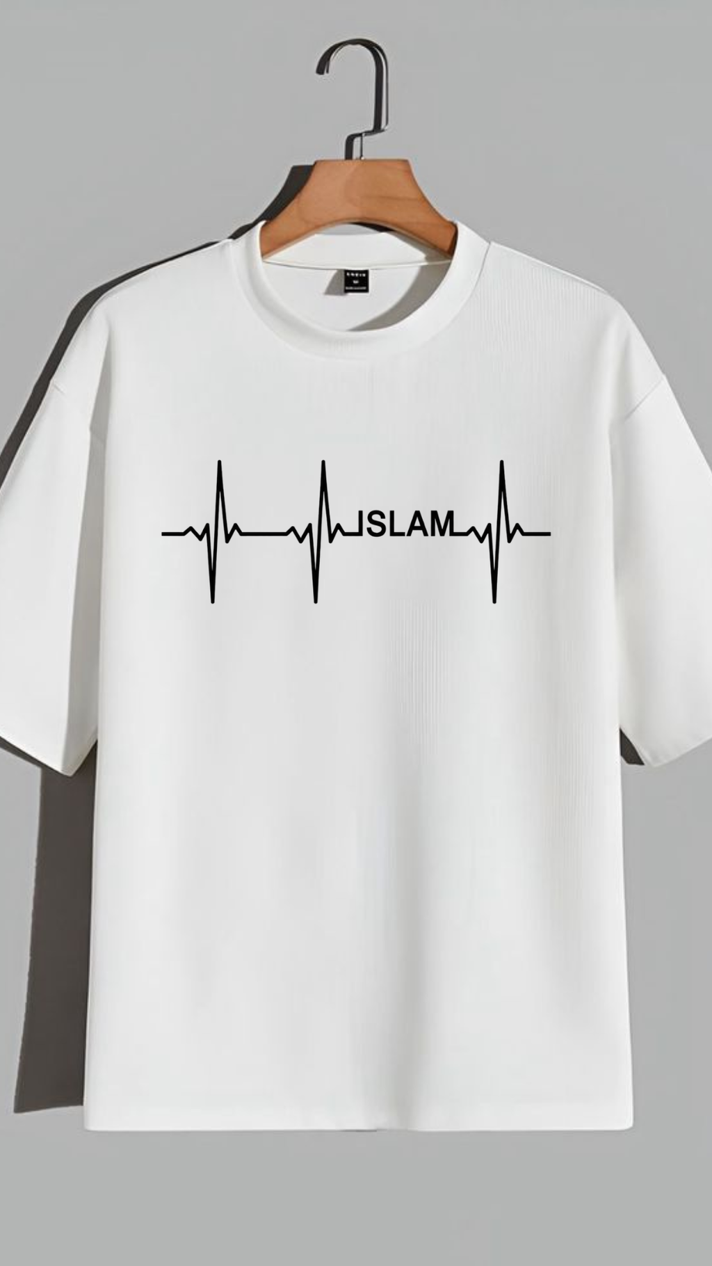 Heartbeat of Islam – Premium Oversized T-Shirt