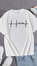 Heartbeat of Islam – Premium Oversized T-Shirt