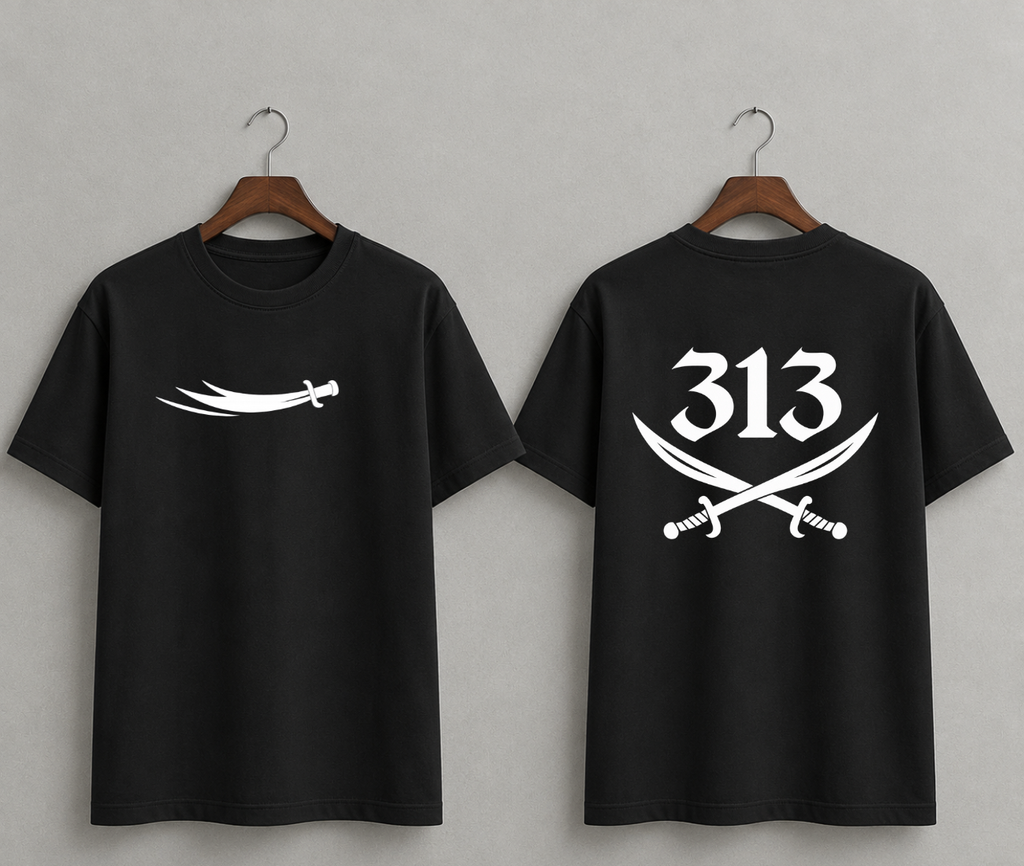 313 — Legacy & Courage Oversized T-Shirt