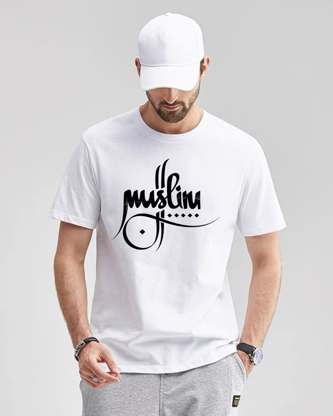 Muslim Premium Oversized T-Shirt | 210 GSM | 100% Cotton