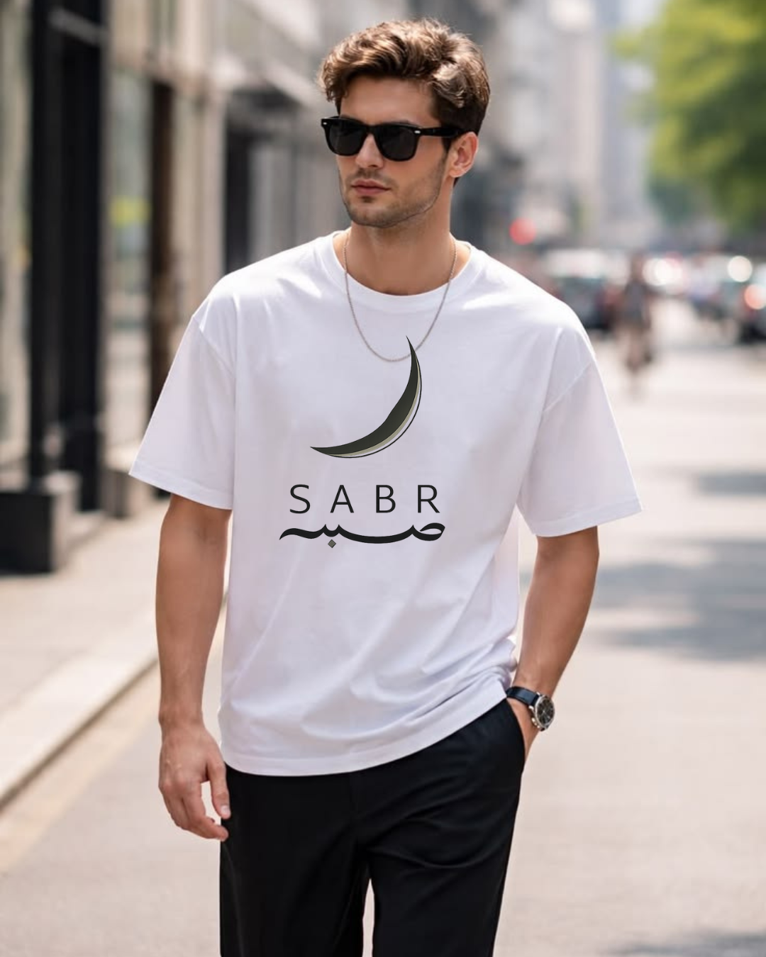 SABR 02 Premium Oversized T-Shirt | 210 GSM | 100% Cotton
