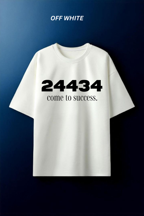 24434 – Come to Success | Premium Oversized T-Shirt