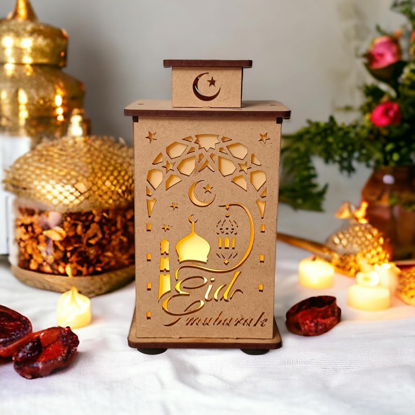 Eid Mubarak Lantern – A Radiant Symbol of Celebration