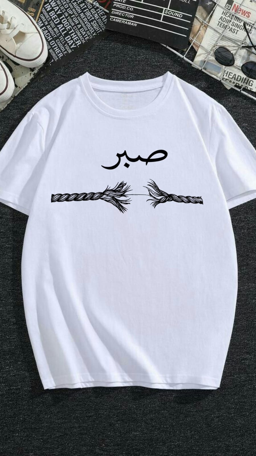 Sabr Premium Oversized T-Shirt | 210 GSM | 100% Cotton 03