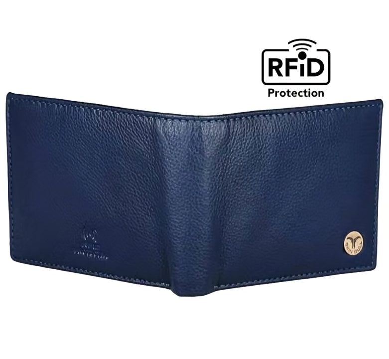 SKINBULL RFID Protected 100% Genuine Leather Wallet for Men | High Quality Leather Wallet