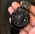 Deen Bazar Day & Date Men's Black Chain Analog Watch – Classic Professional Style