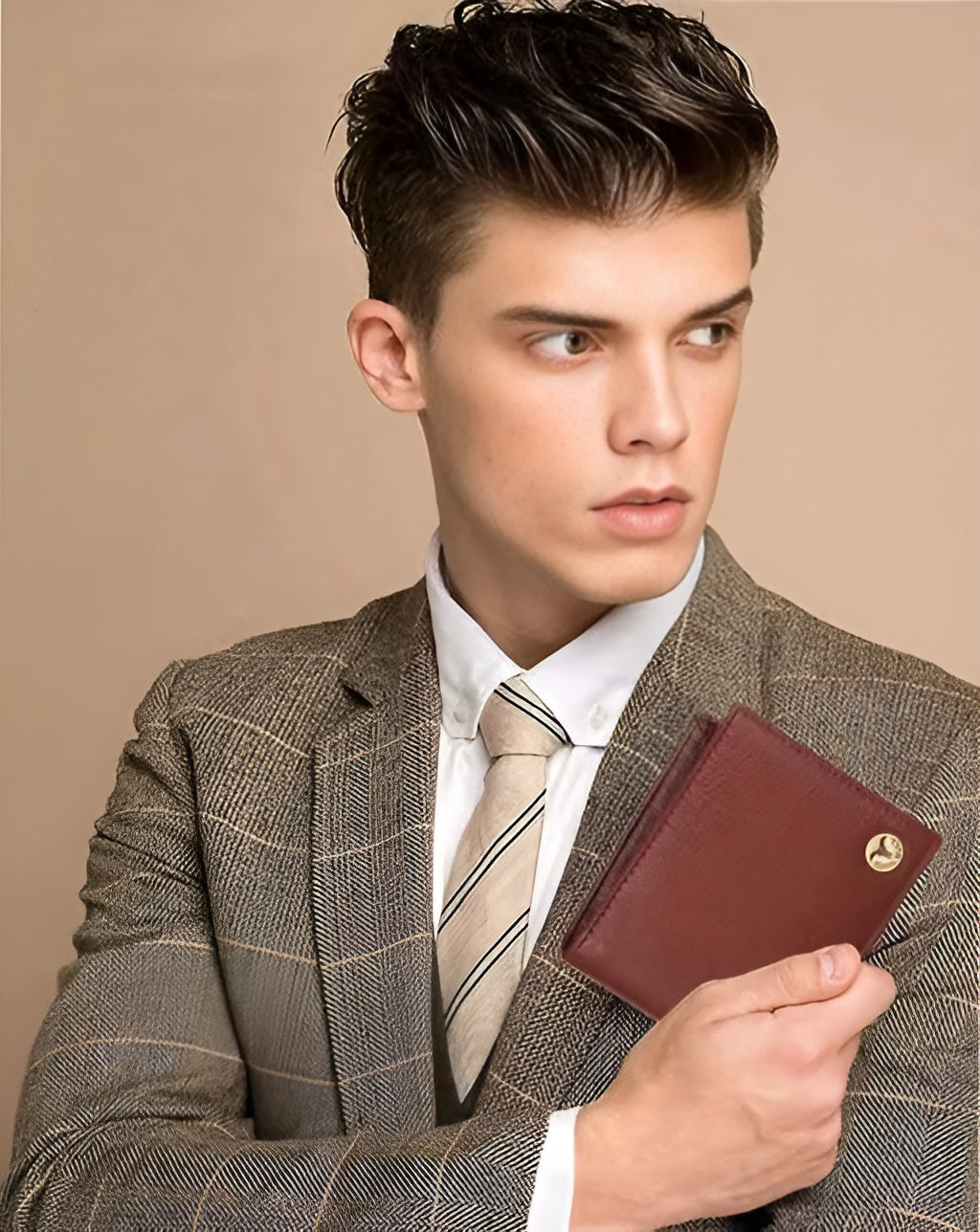 SKINBULL RFID Protected 100% Genuine Leather Wallet for Men | High Quality Leather Wallet
